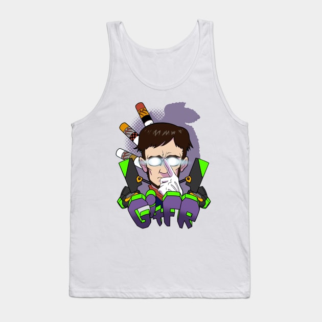 Evangelion Gendo Get in the F’n Robot Tank Top by ArmyOfGoblins